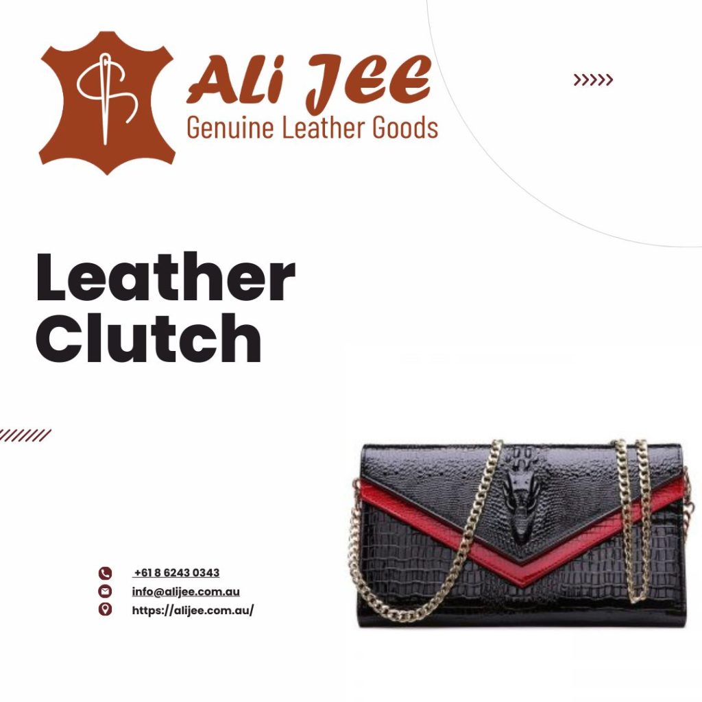 Leather Clutch[Leather Watch Straps and Trending Leather Accessories]