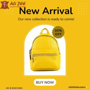 leather backpack women
